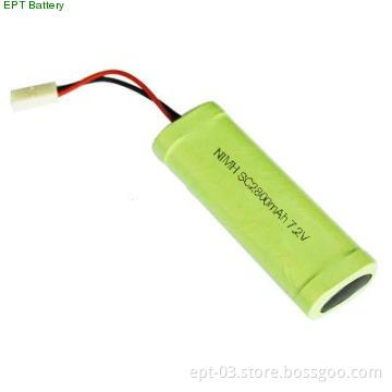 EPT 7.2V SC Rechargeable NIMH battery for RC toys